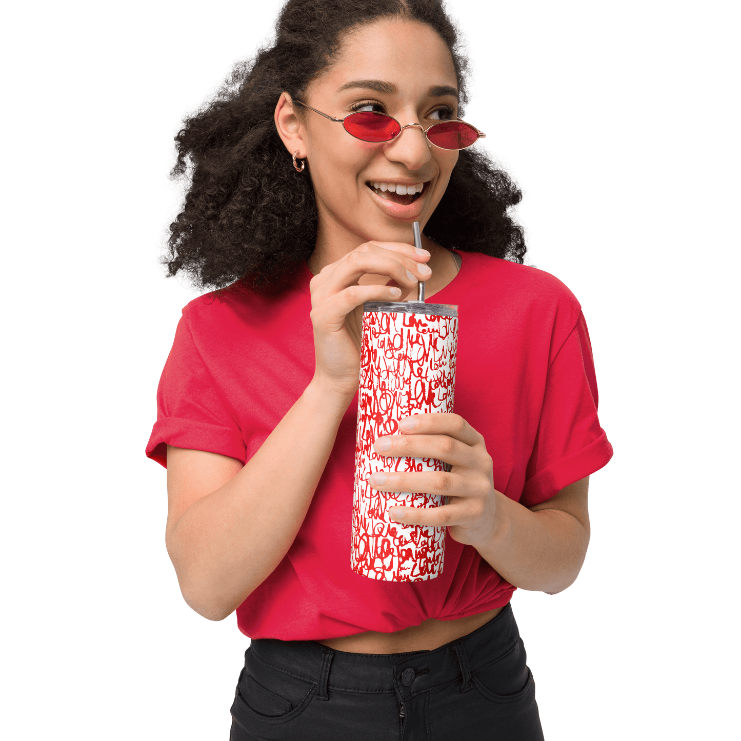 Love Letters - Stainless steel tumbler Mugs