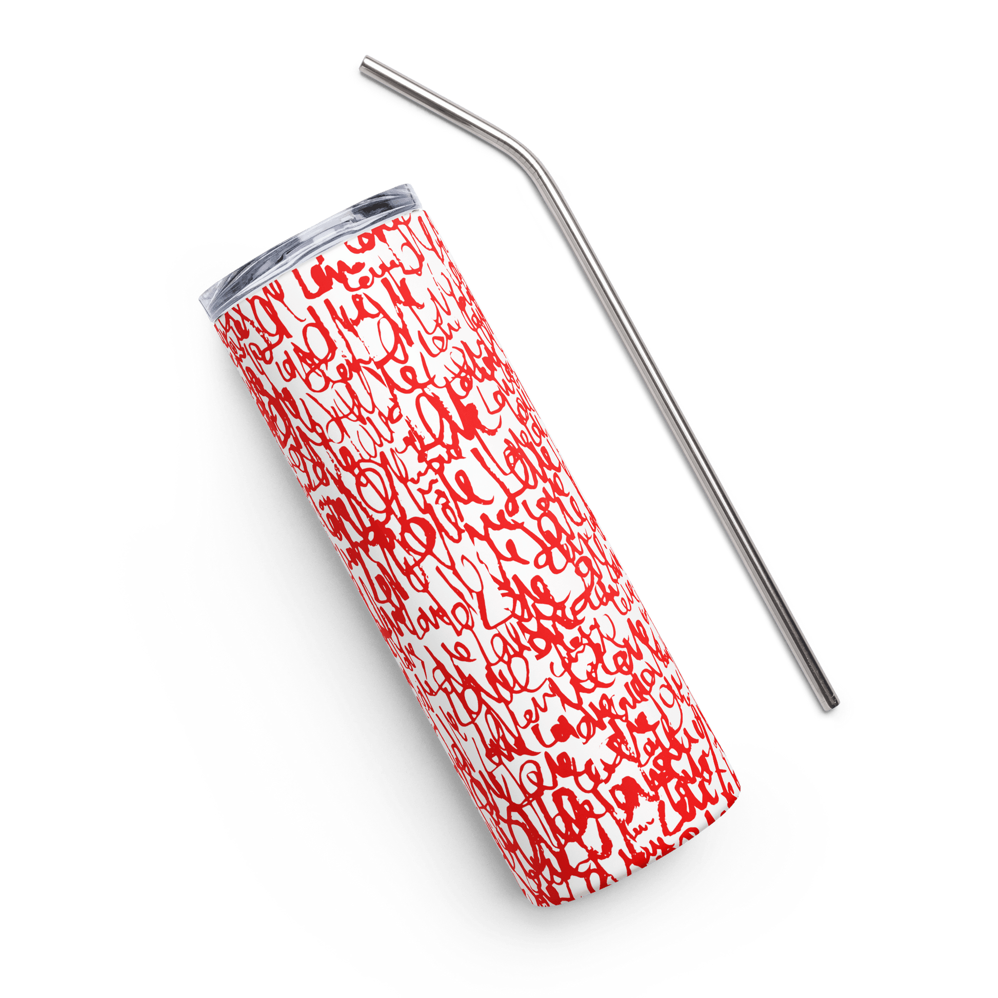 Love Letters - Stainless steel tumbler Mugs