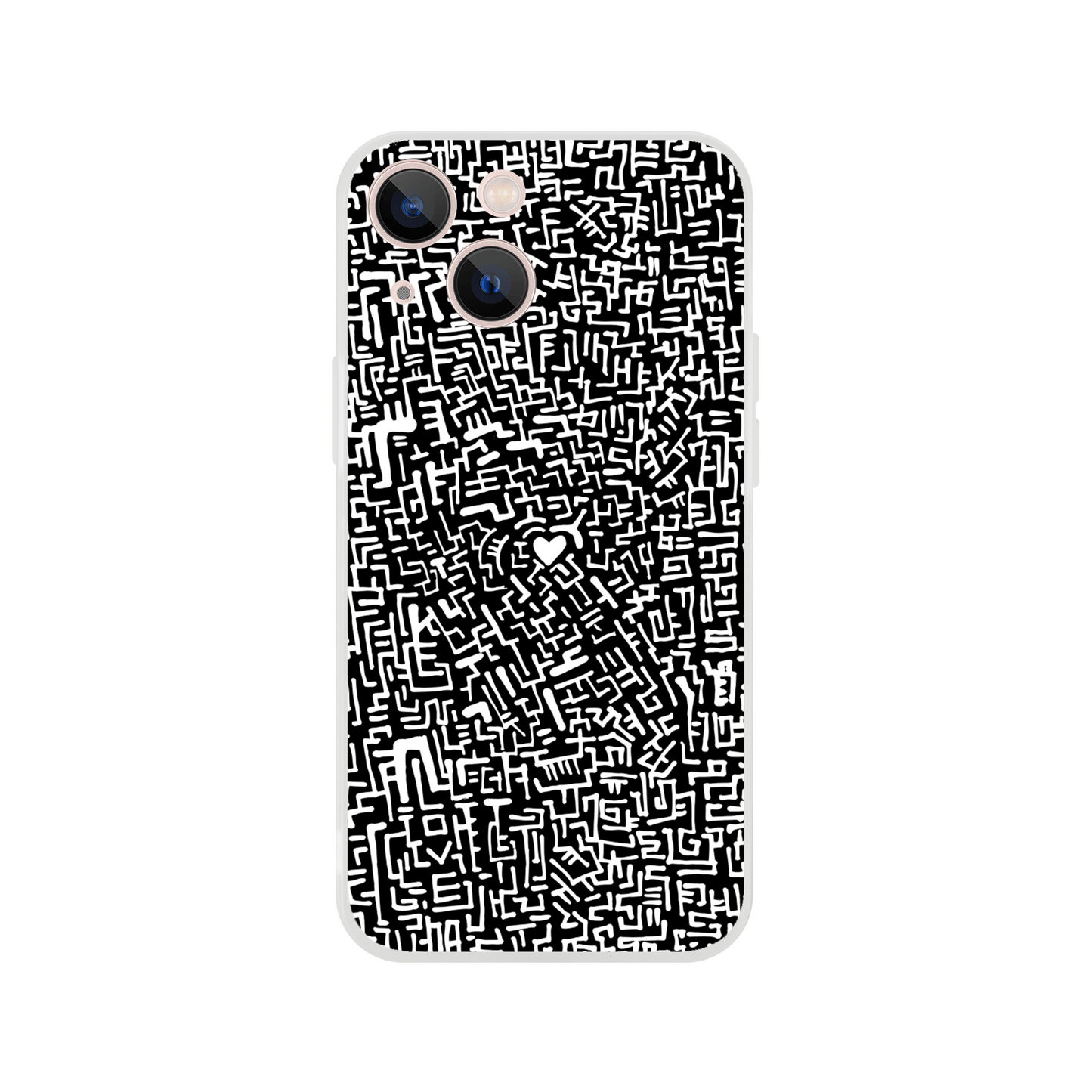 Love Maze - Flexi iPhone Case Phone case iPhone 13 Mini