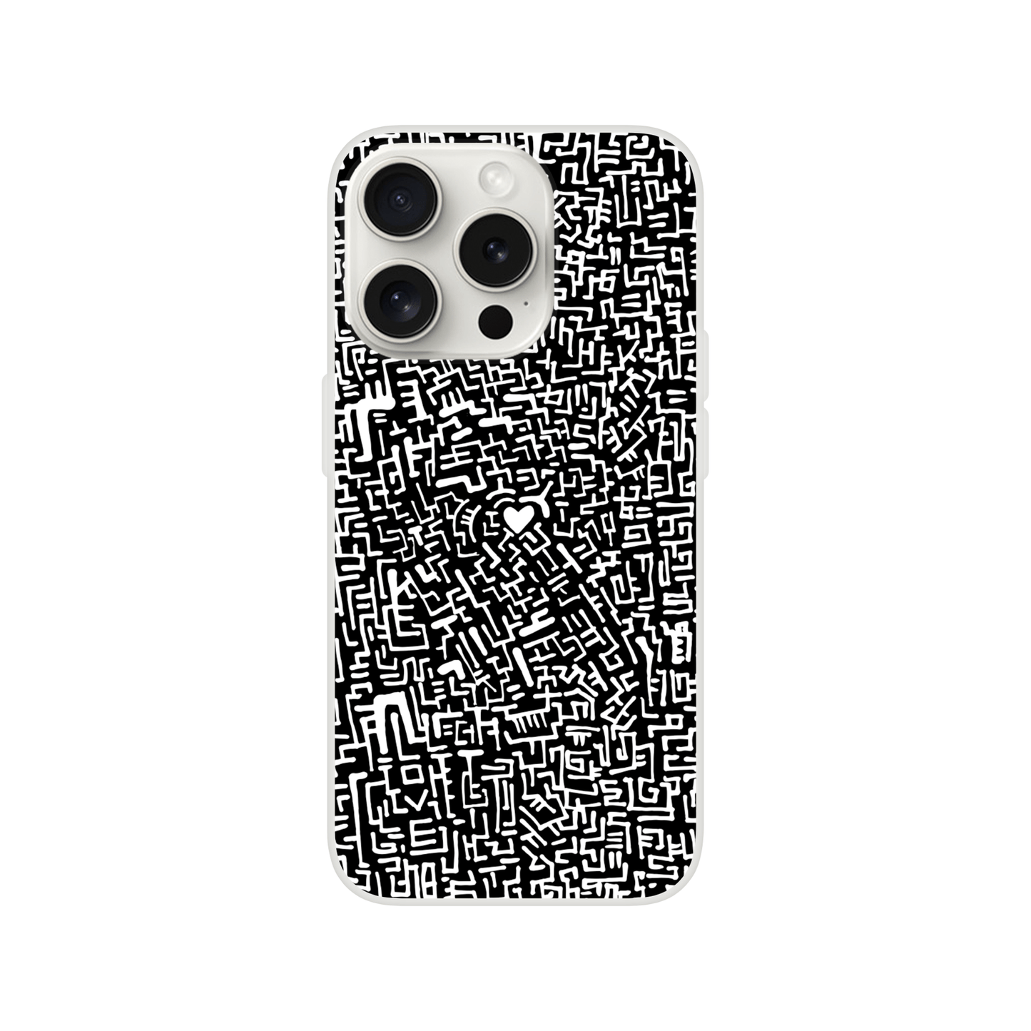 Love Maze - Flexi iPhone Case Phone case iPhone 15 Pro