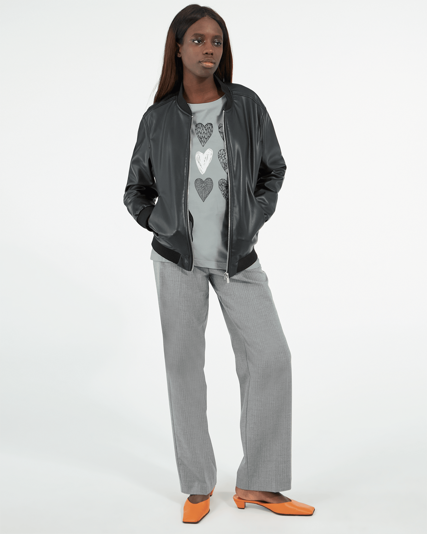 Nine of Hearts - Premium Unisex Longsleeve T-shirt apparel