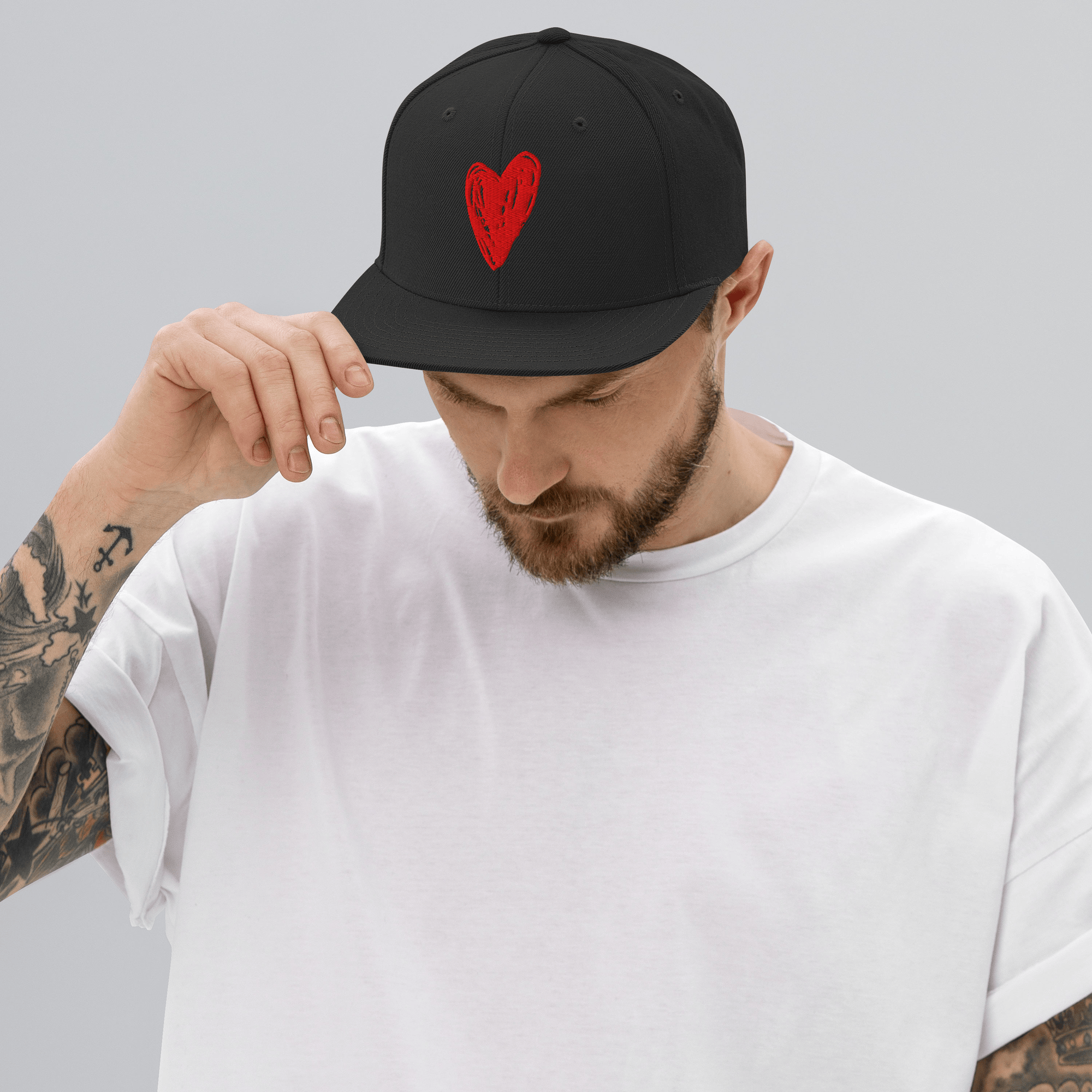 【theredthread】S cap half heart THEREDTHREAD / ザレッドスレッド】S cap half heart