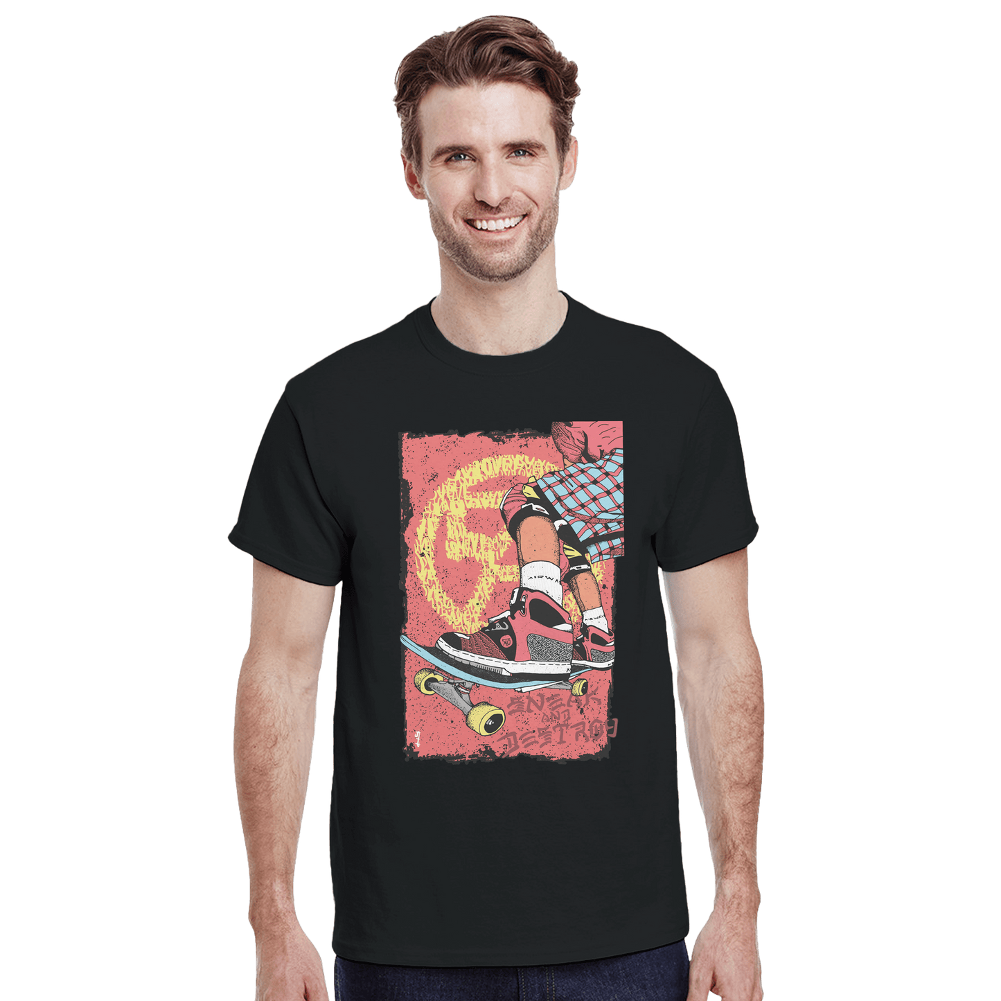 Sneak & Destroy - Heavyweight Unisex Crewneck T-shirt apparel