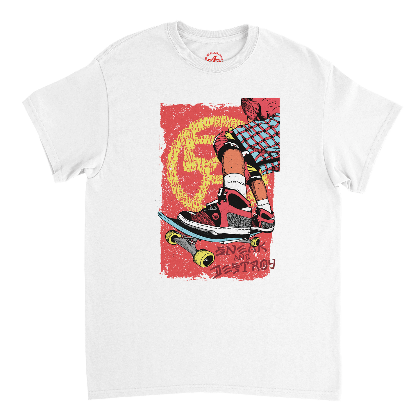 Sneak & Destroy - Heavyweight Unisex Crewneck T-shirt apparel