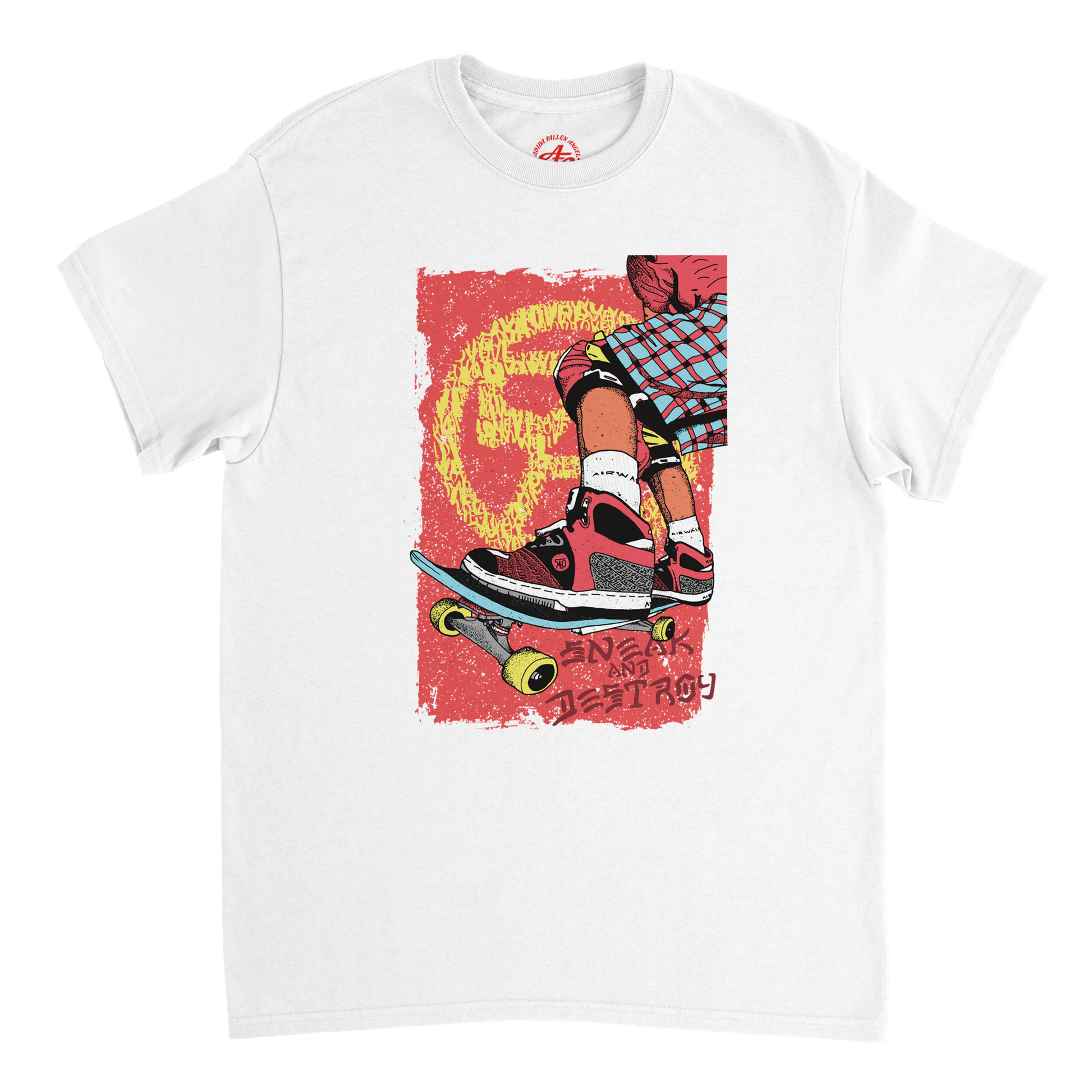 Sneak & Destroy - Heavyweight Unisex Crewneck T-shirt apparel