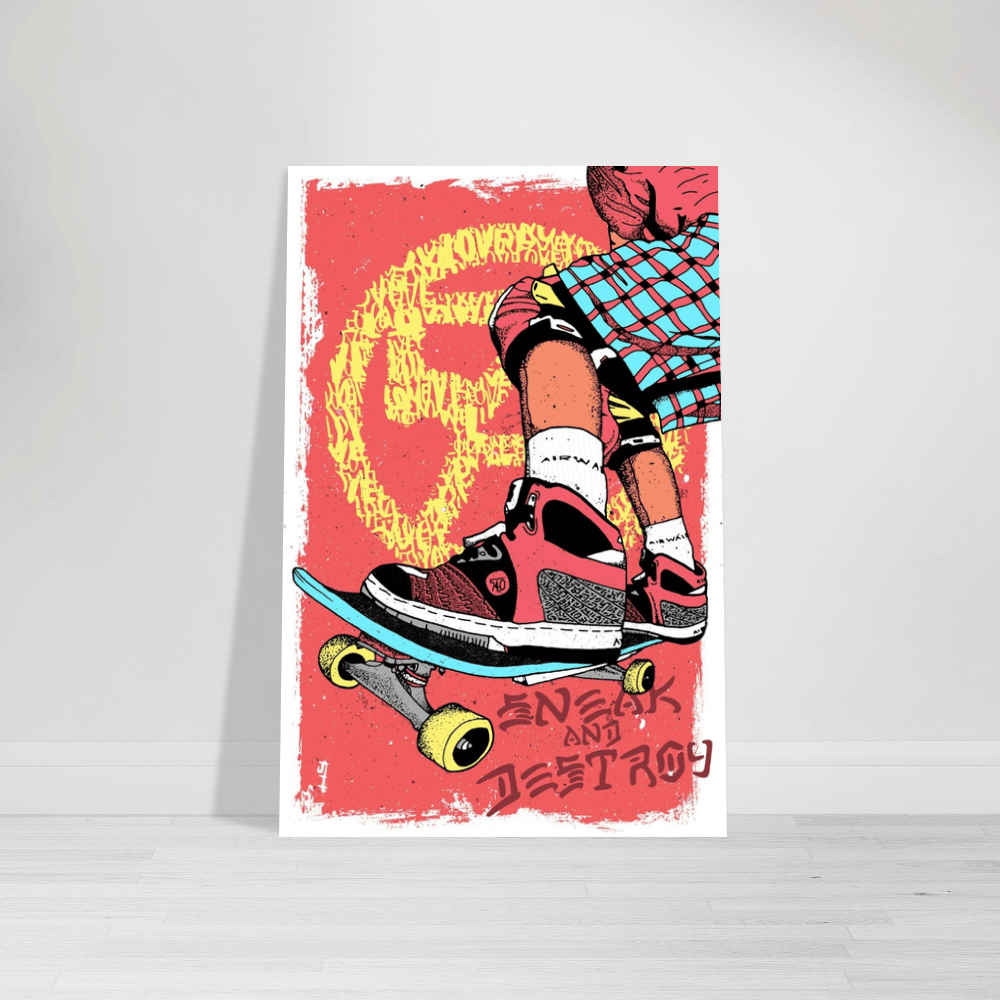 Sneak & Destroy. - Wall art Poster Print Art Prints