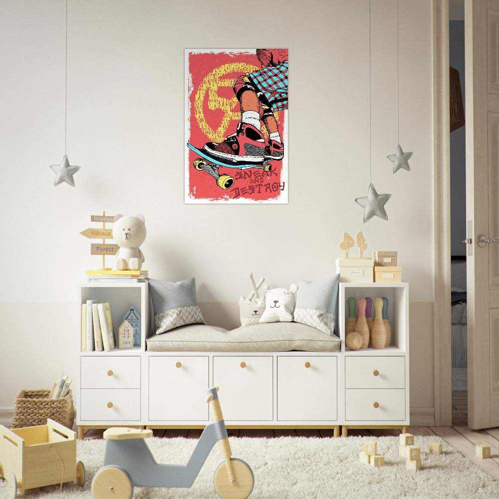 Sneak & Destroy. - Wall art Poster Print Art Prints