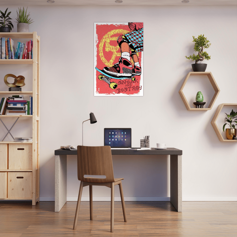 Sneak & Destroy. - Wall art Poster Print Art Prints