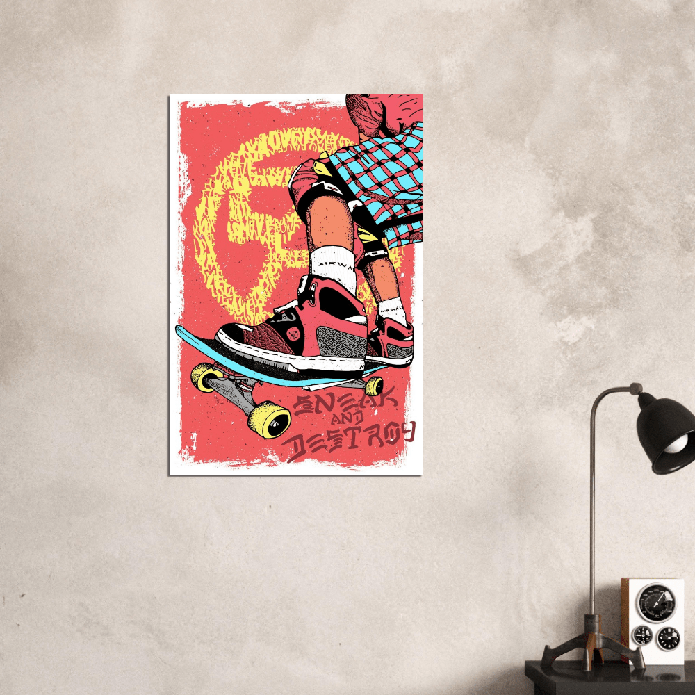 Sneak & Destroy. - Wall art Poster Print Art Prints