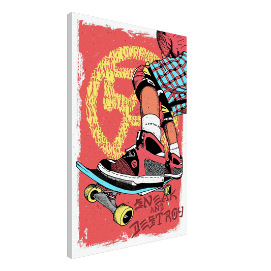 Sneak & Destroy. - Wall art Poster Print Art Prints 60x90 cm / 24x36″ / Canvas
