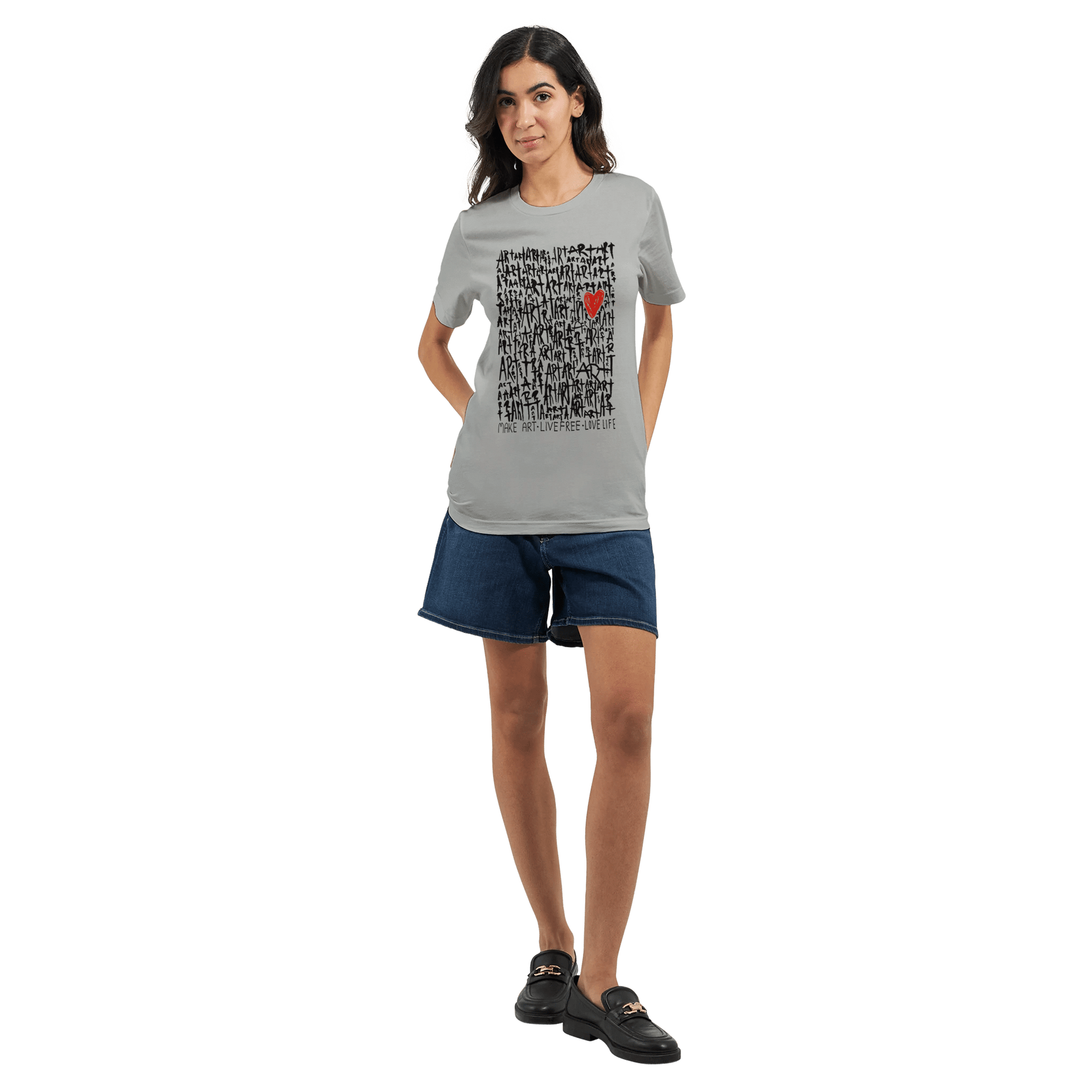 The Art - Premium Unisex Crewneck T-shirt apparel