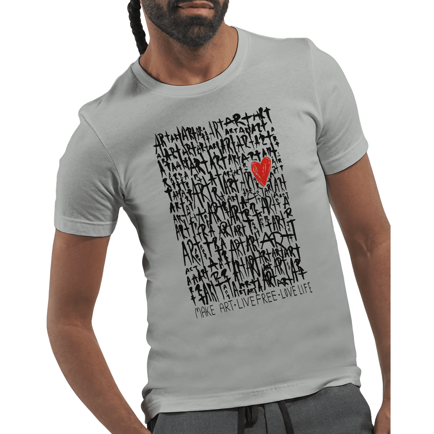 The Art - Premium Unisex Crewneck T-shirt apparel