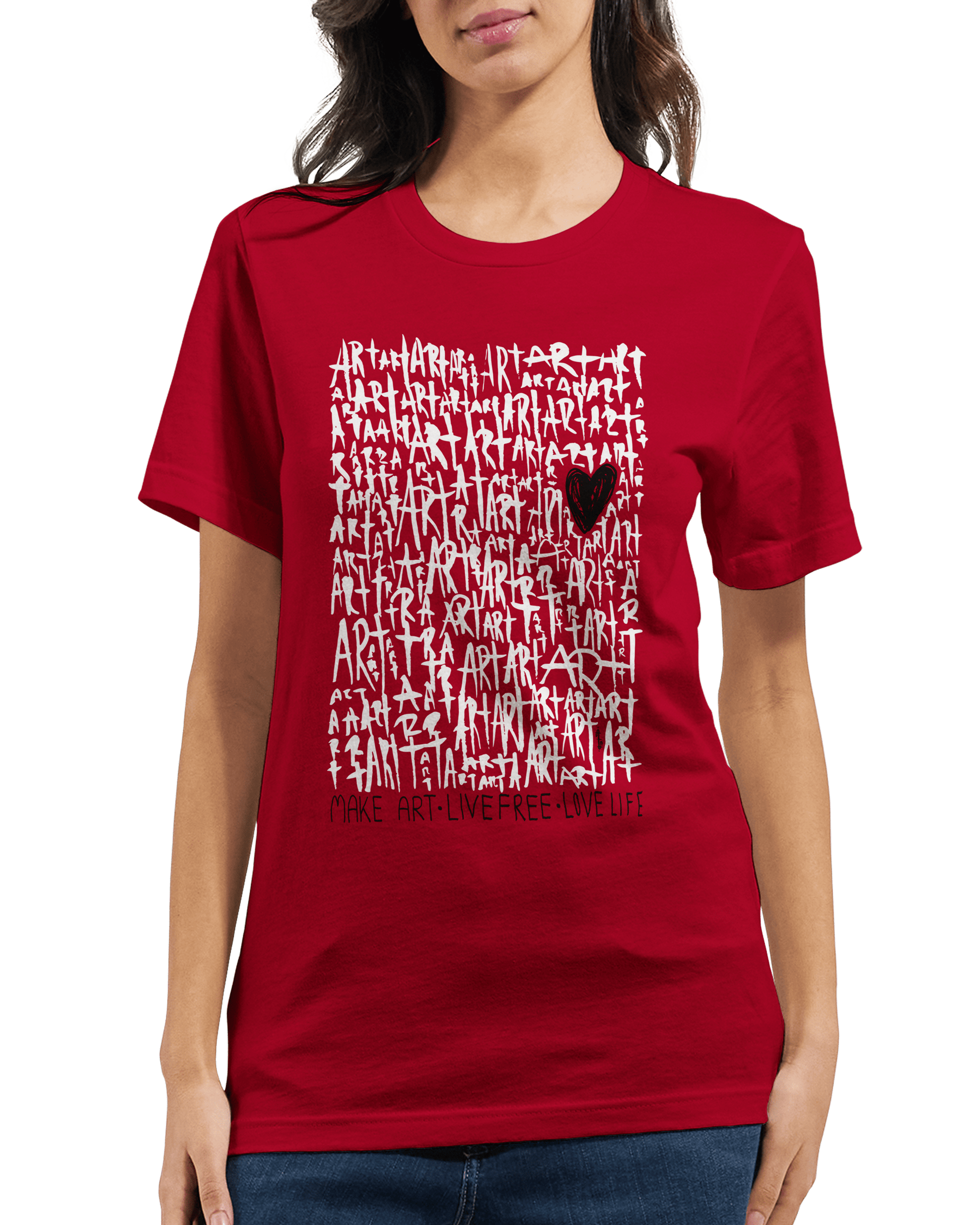 The Art - Premium Unisex Crewneck T-shirt apparel