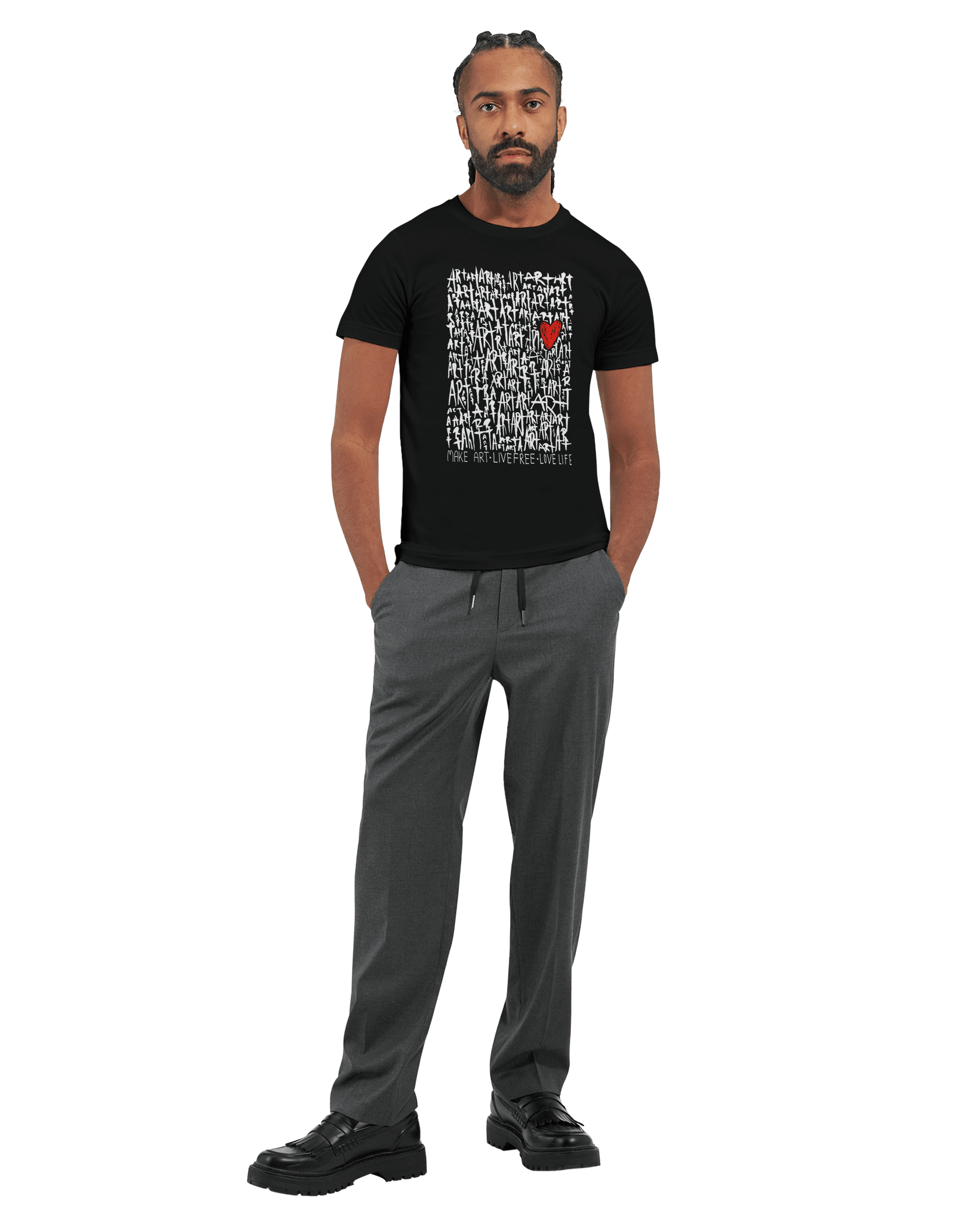 The Art - Premium Unisex Crewneck T-shirt apparel