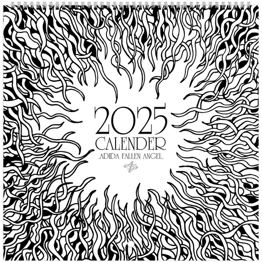 The Circle of Lines - Wall calendar 2025 Print Material