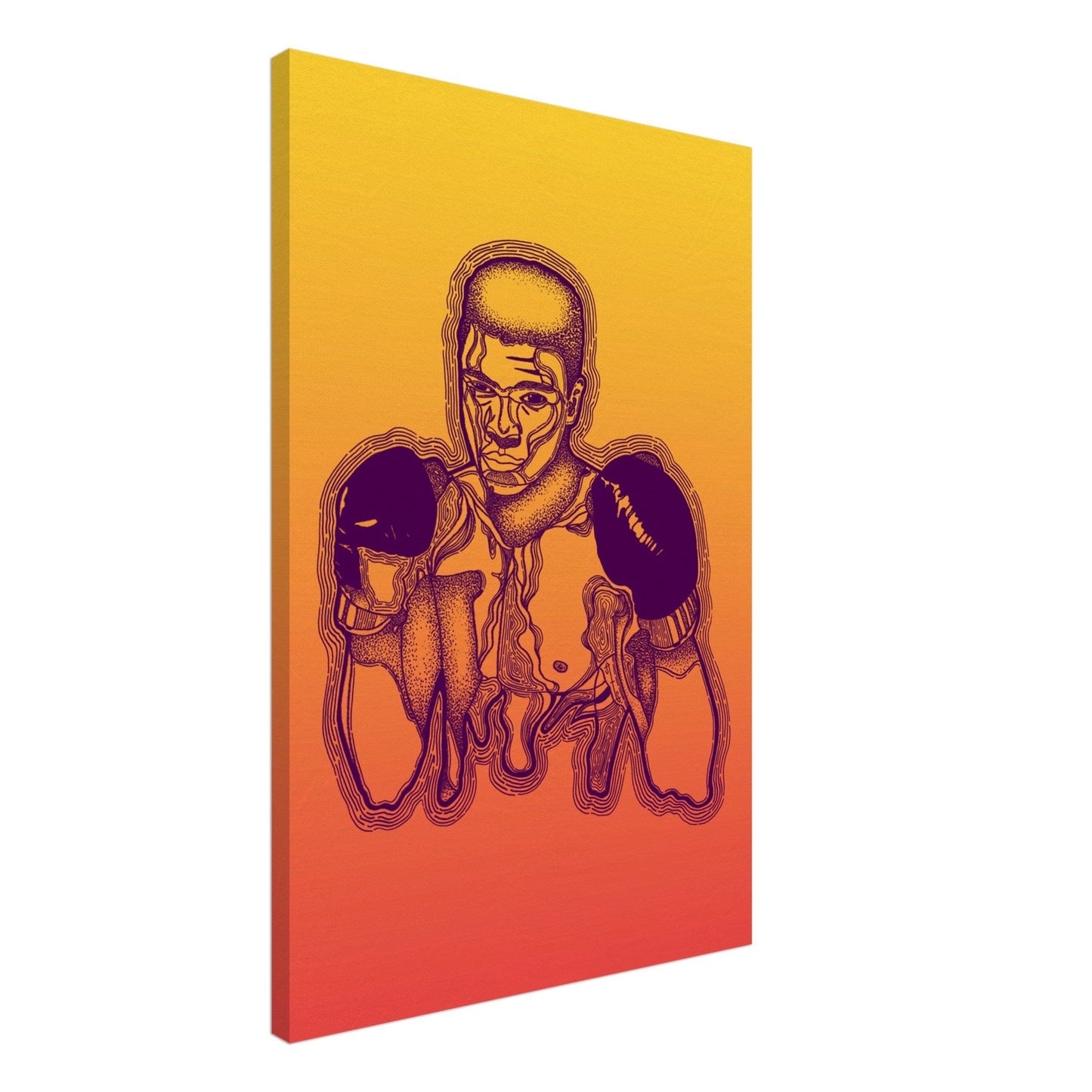 The Greatest - Ali Bomaye Illustration Print Print Material 60x90 cm / 24x36″ / Canvas