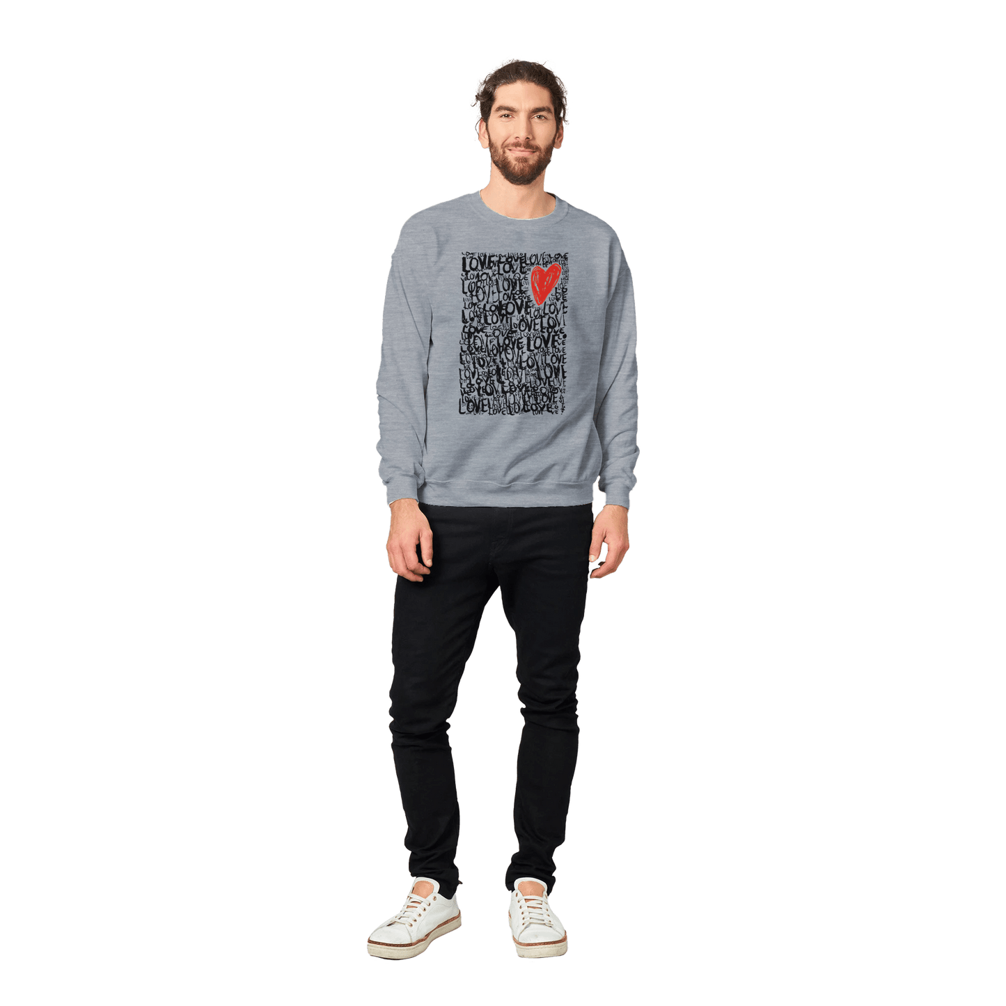 The Love - Classic Unisex Crewneck Sweatshirt apparel