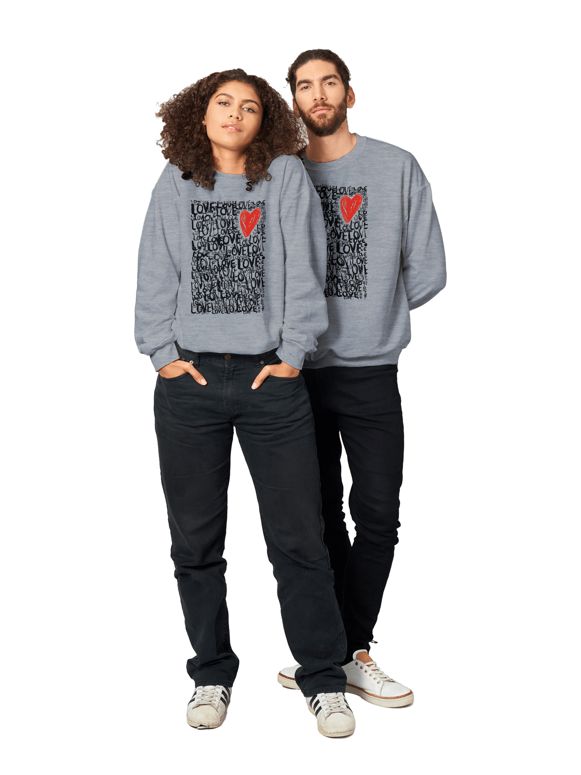 The Love - Classic Unisex Crewneck Sweatshirt apparel