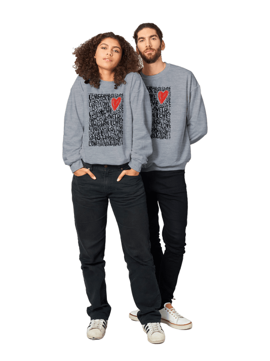 The Love - Classic Unisex Crewneck Sweatshirt apparel