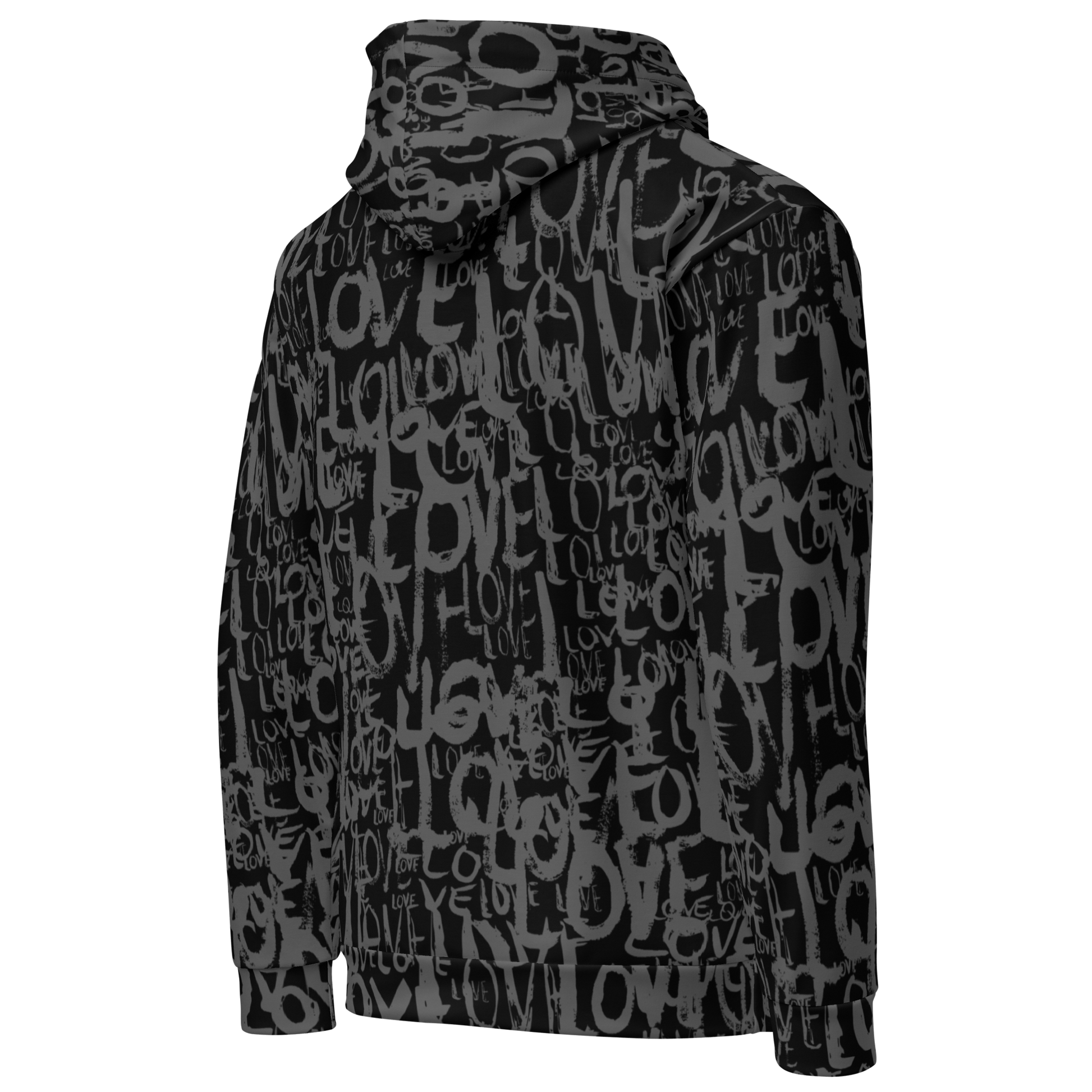 The Love Minimal - Unisex All-Over Print Hoodie apparel