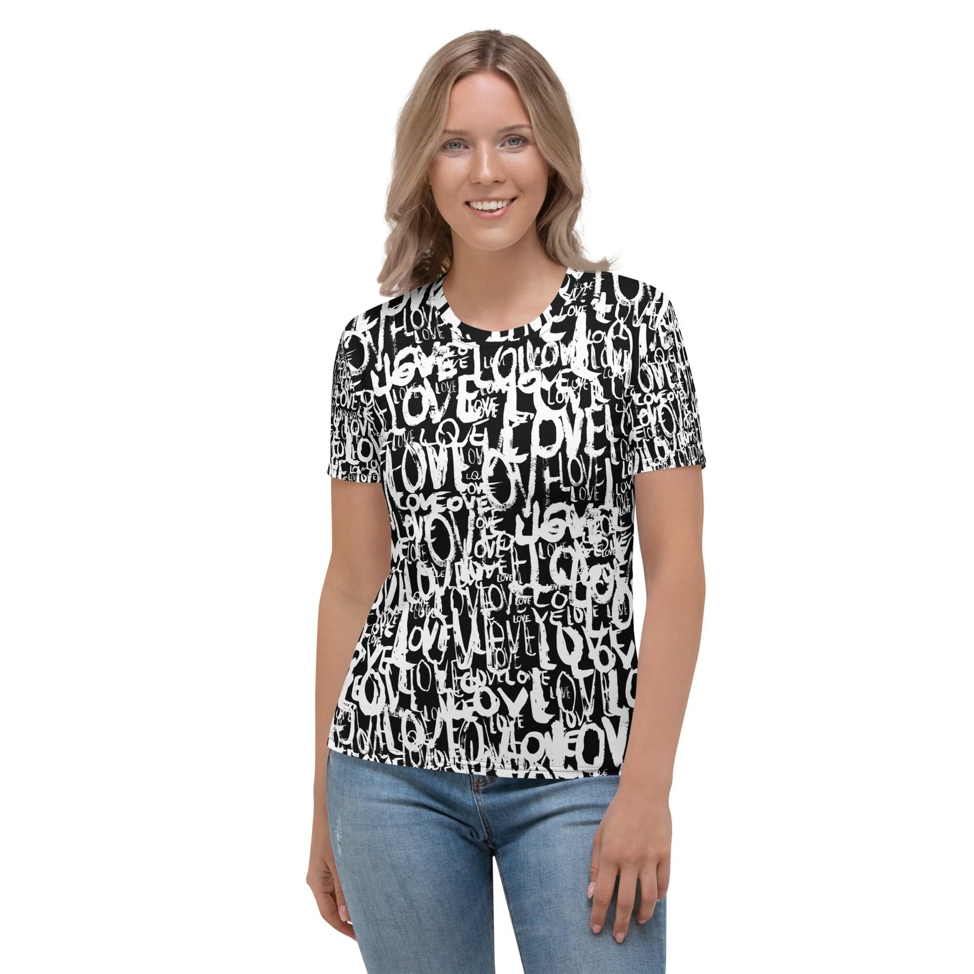 The Love Minimal - Women's All over T-shirt apparel