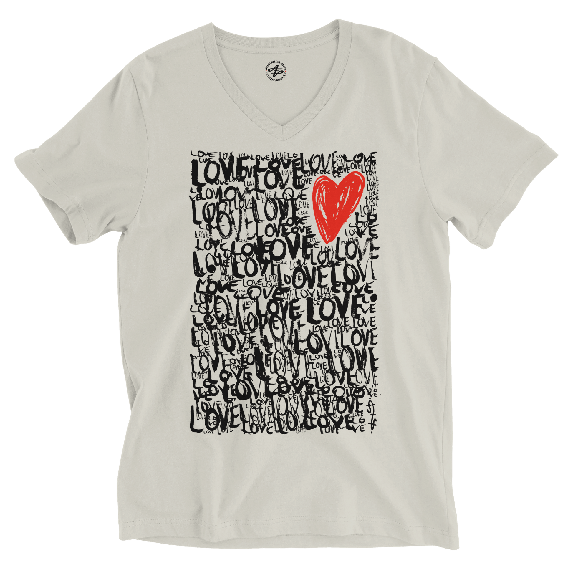 The Love - Premium Unisex V-Neck T-shirt apparel
