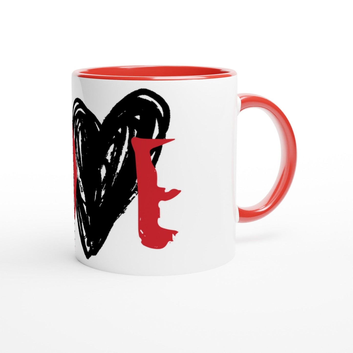 The Love (Red) - 11oz Ceramic Mug Print Material