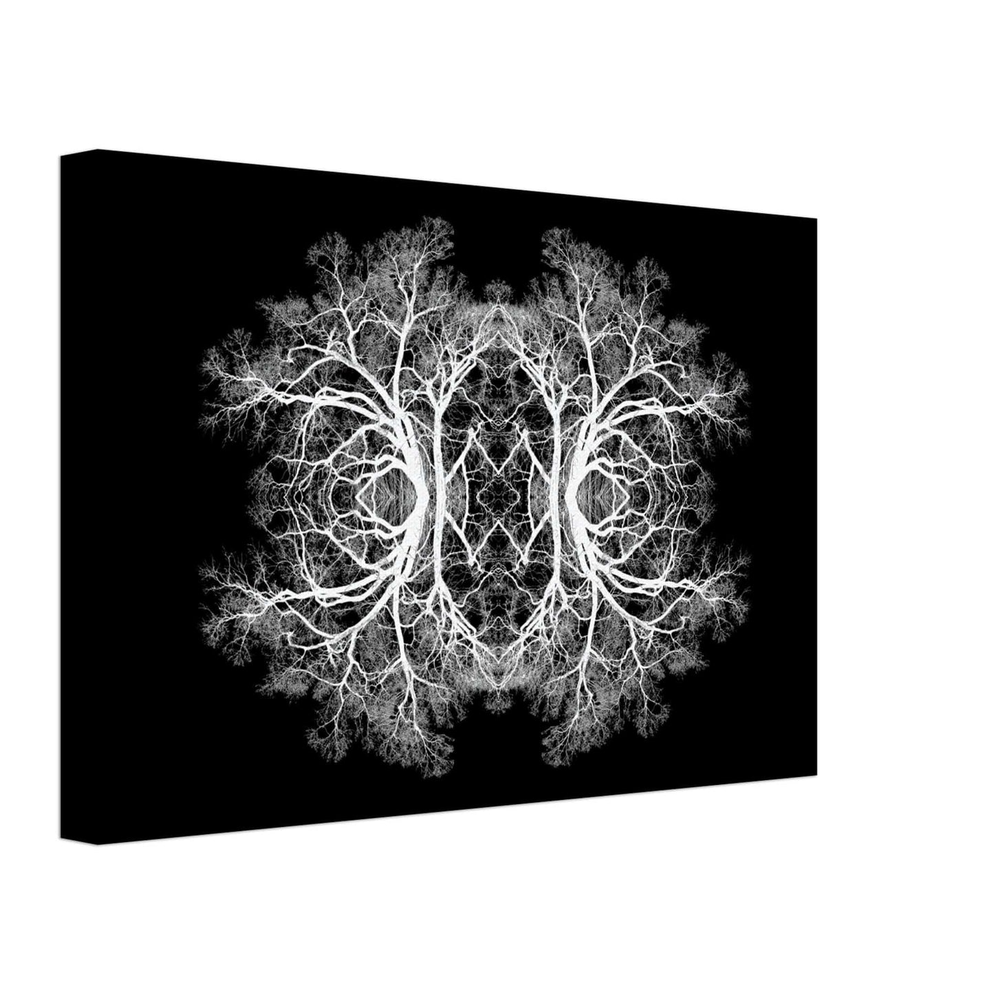 The Tree Of Life - Abstract Art Print (Black Edition) Print Material 30x45 cm / 12x18″ / Canvas