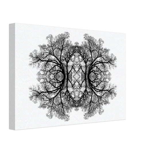 The Tree Of Life - Abstract Art Print (White Edition) Print Material 30x45 cm / 12x18″ / Canvas