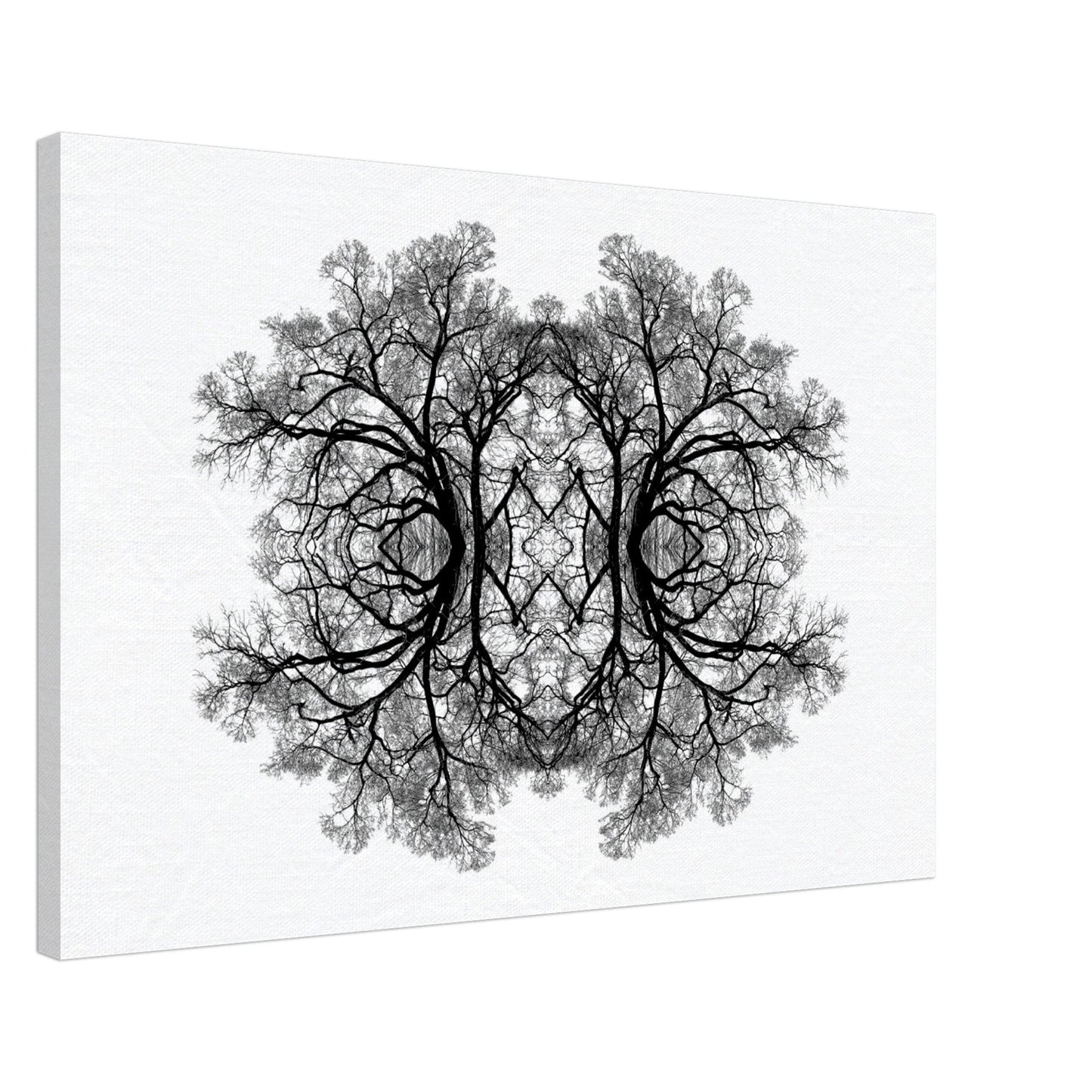 The Tree Of Life - Abstract Art Print (White Edition) Print Material