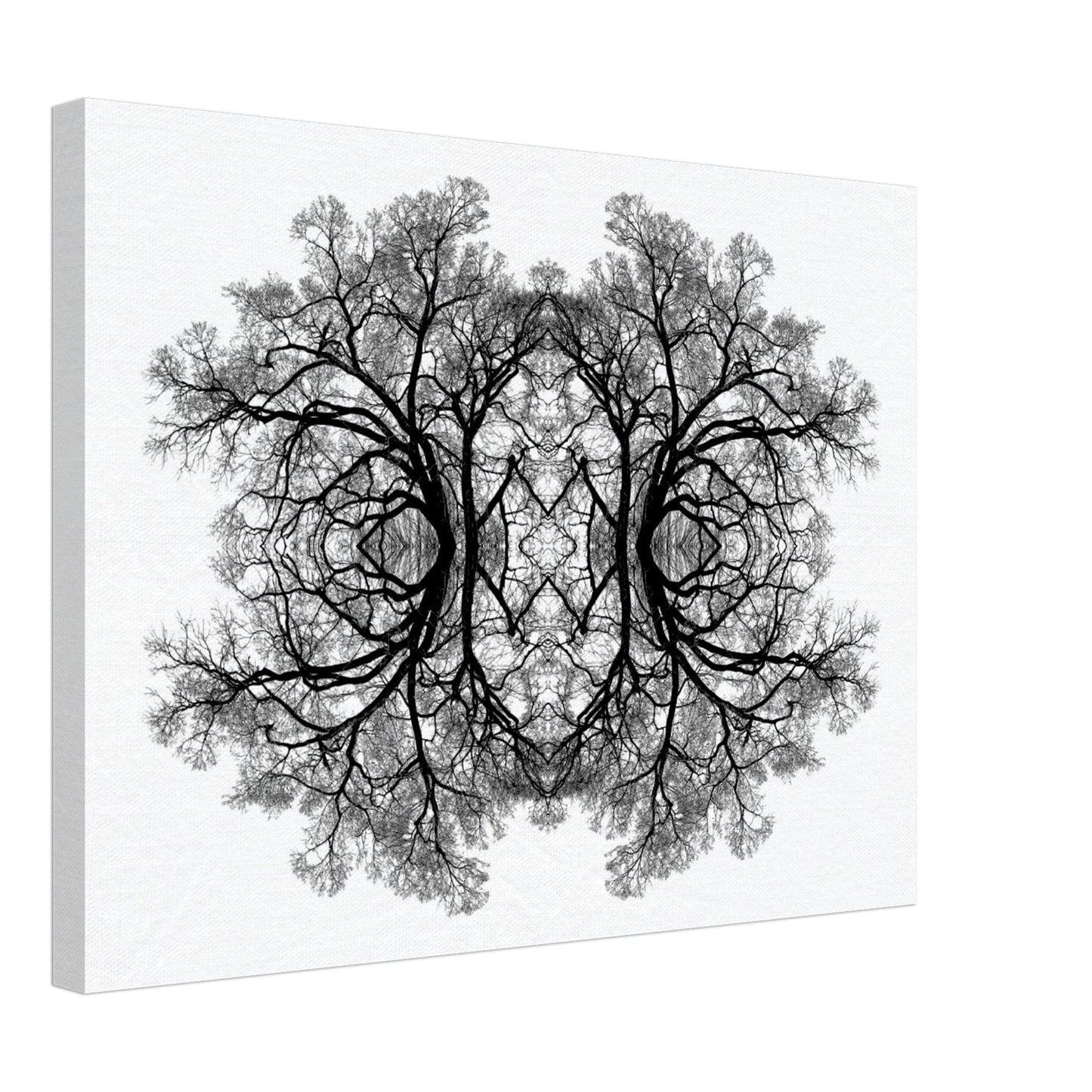 The Tree Of Life - Abstract Art Print (White Edition) Print Material 45x60 cm / 18x24″ / Canvas