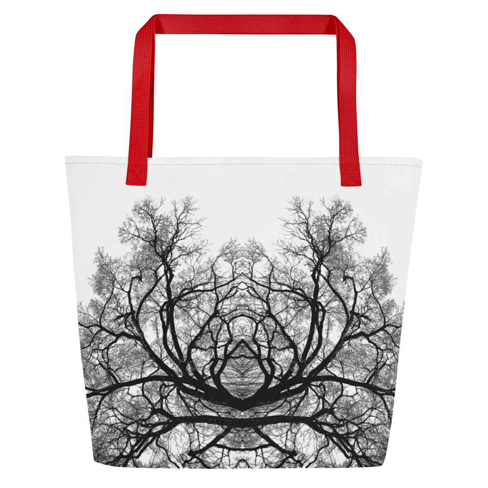 Tree of Life – Multi-Purpose Art Tote (White Edition) tote