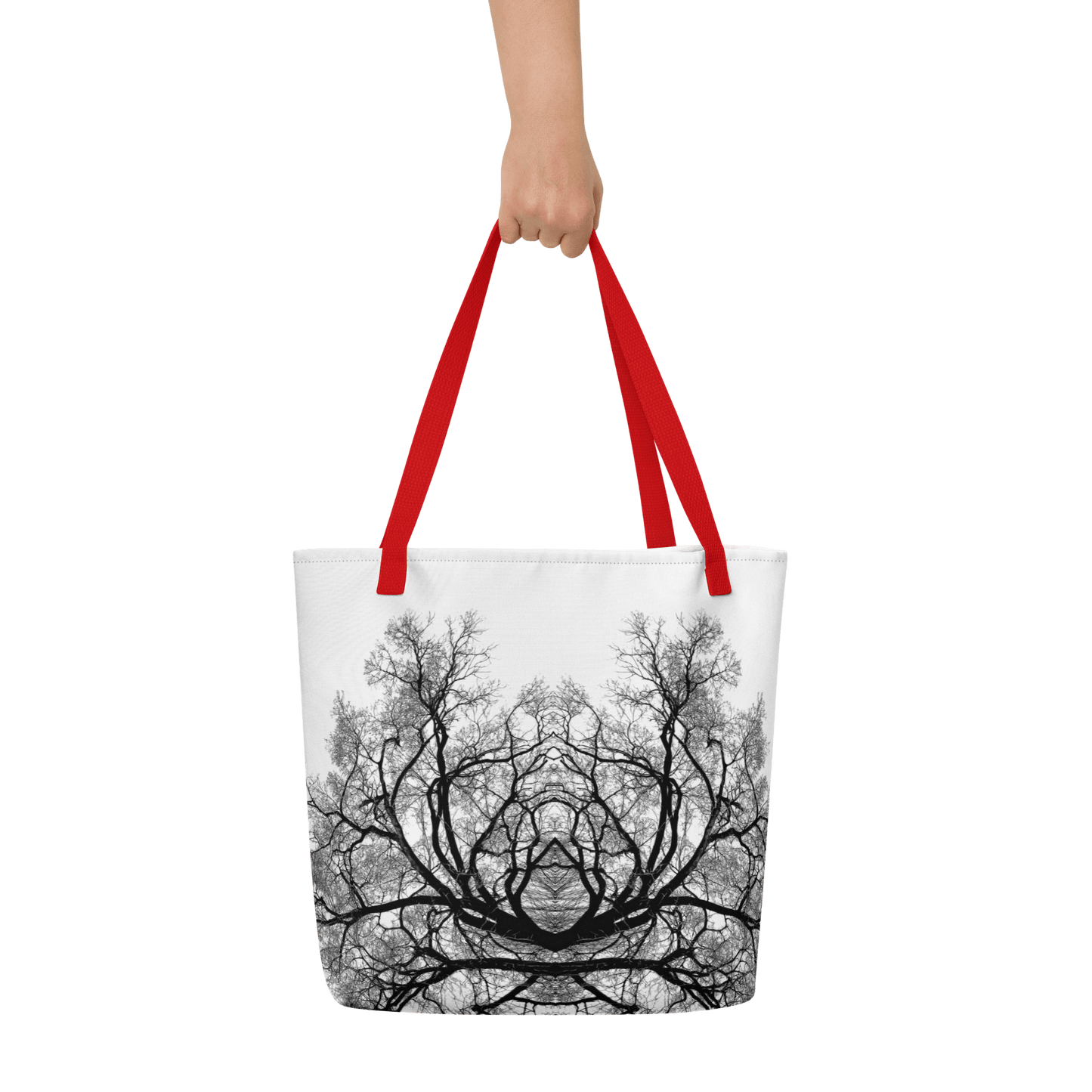 Tree of Life – Multi-Purpose Art Tote (White Edition) tote