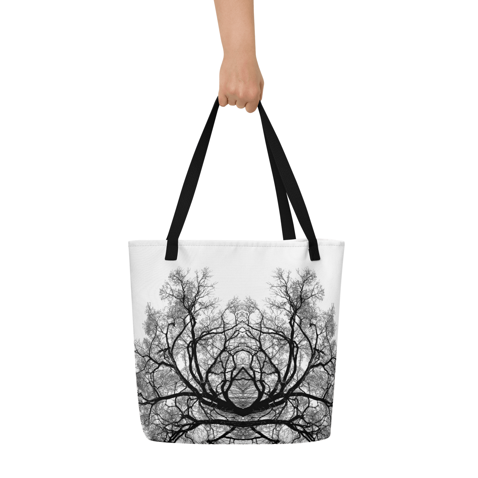Tree of Life – Multi-Purpose Art Tote (White Edition) tote