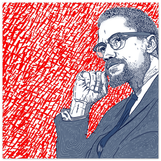 X marks the Spot! - Wall Art Print Art Prints 70x70 cm / 28x28″ / Fine Art Poster