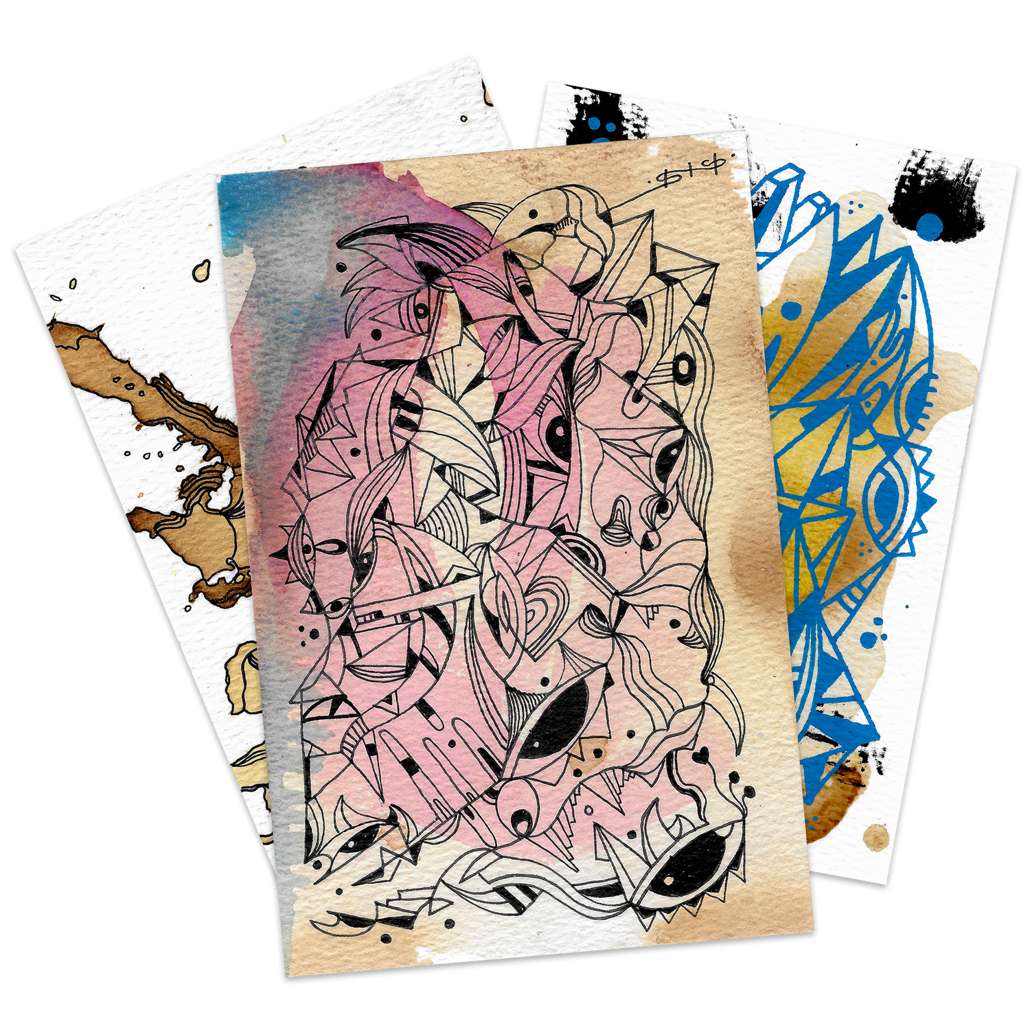 original artworks on paper