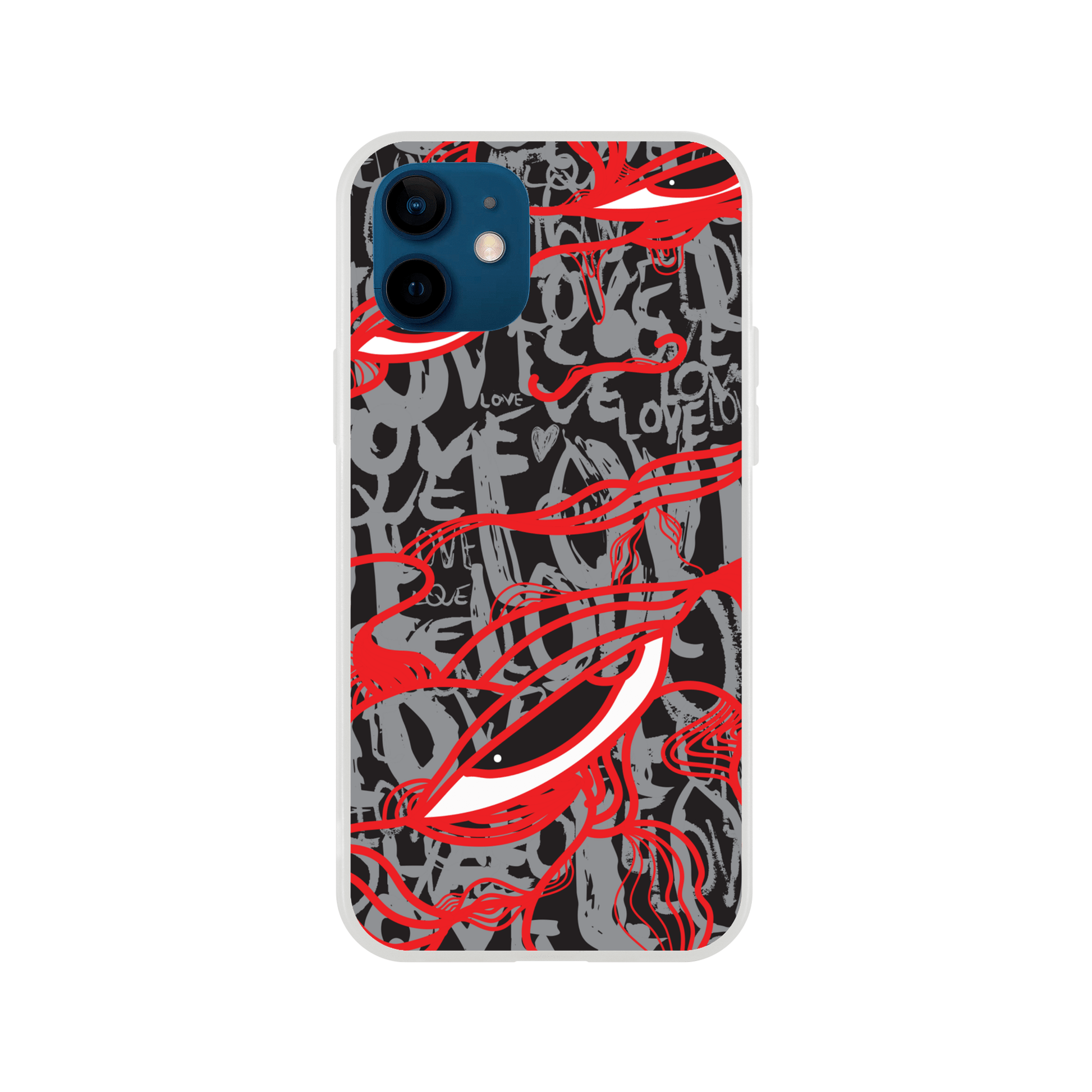 Abstract Love - Flexi Phone Case Phone case