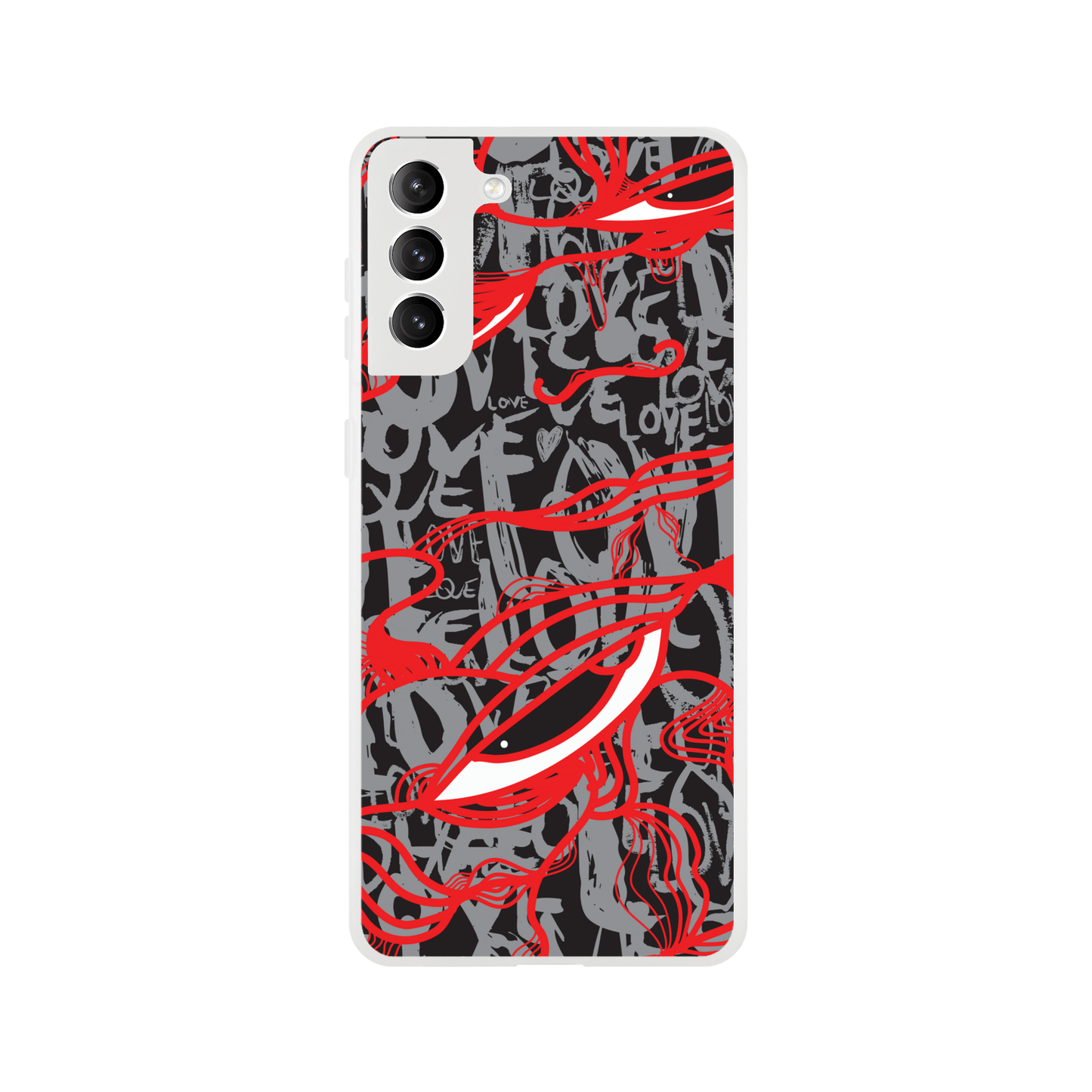 Abstract Love - Flexi Phone Case Phone case