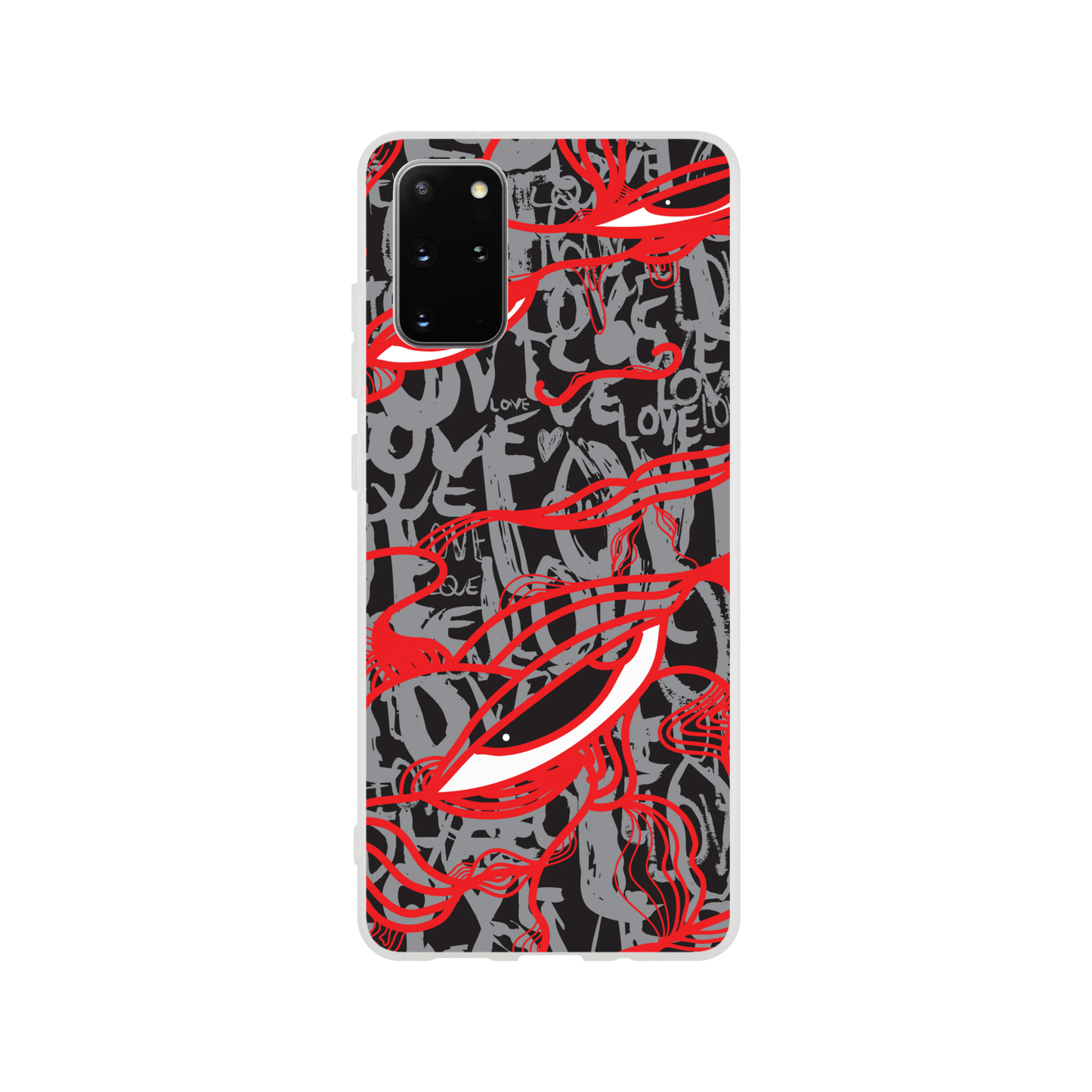 Abstract Love - Flexi Phone Case Phone case Galaxy S20 Plus