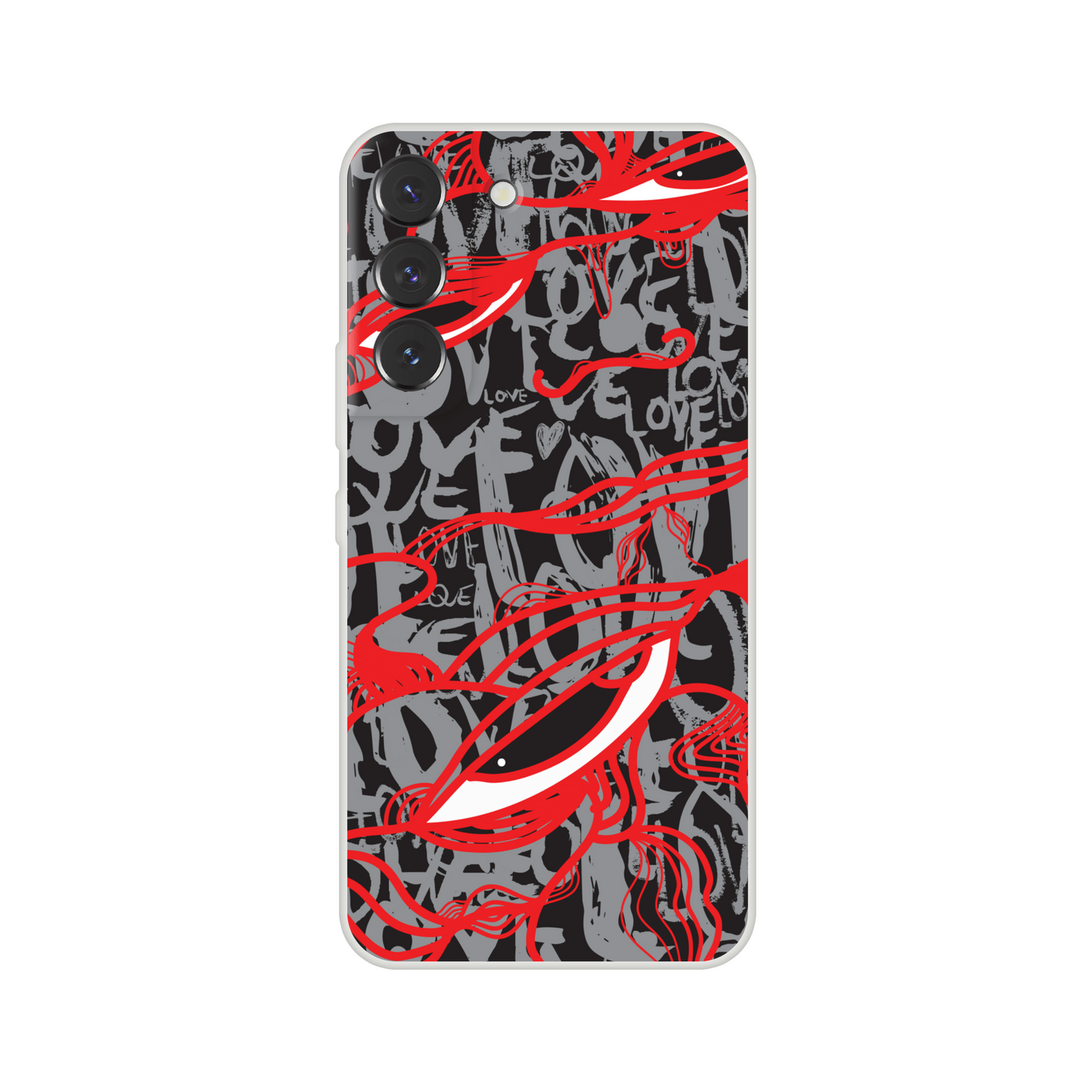 Abstract Love - Flexi Phone Case Phone case Galaxy S22