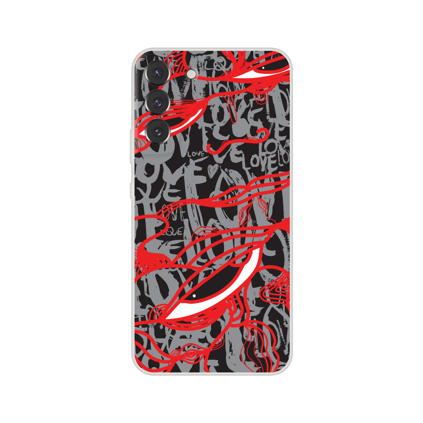 Abstract Love - Flexi Phone Case Phone case Galaxy S22 Plus