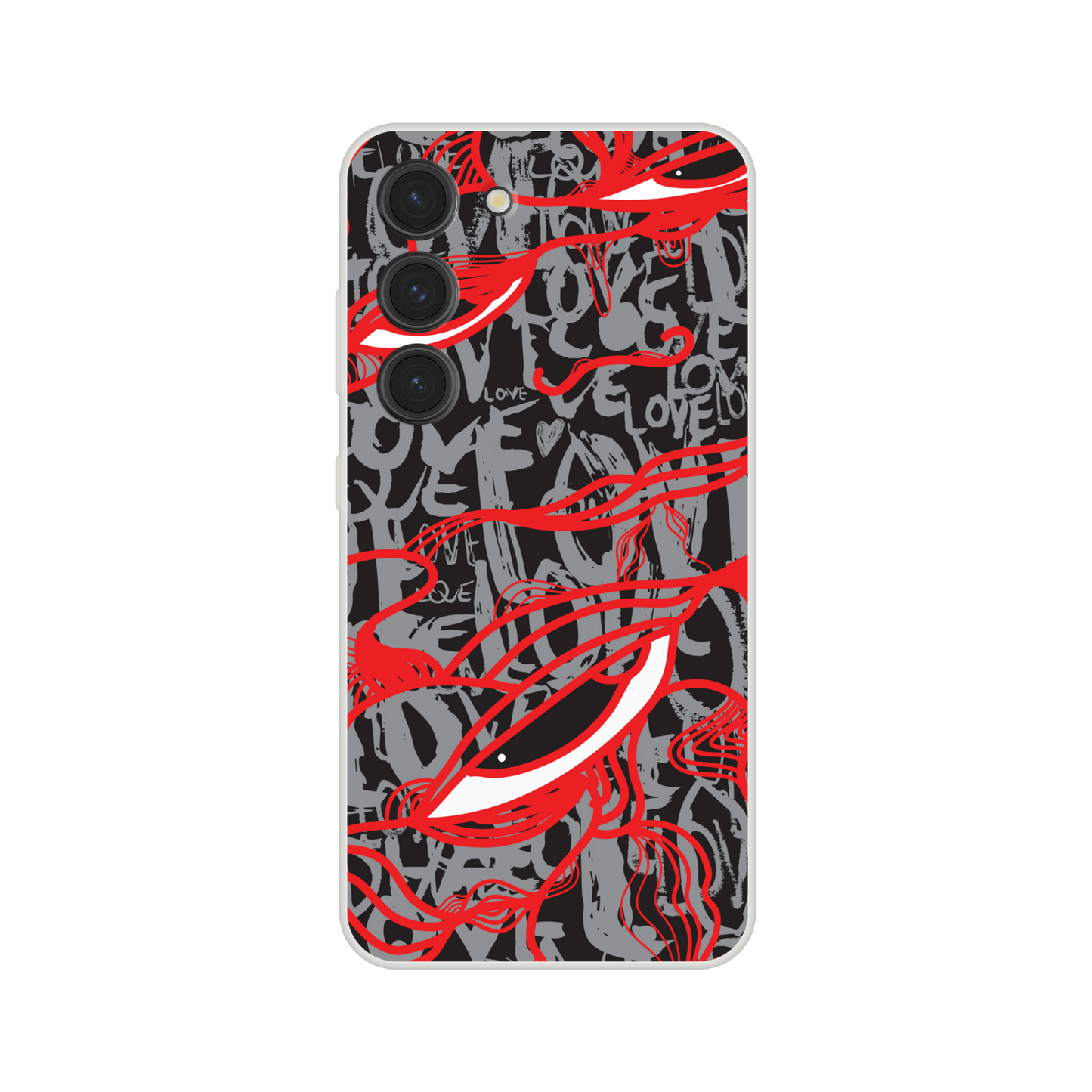 Abstract Love - Flexi Phone Case Phone case Galaxy S23