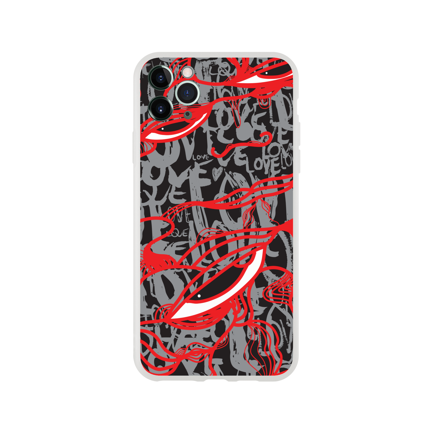 Abstract Love - Flexi Phone Case Phone case iPhone 11 Pro Max