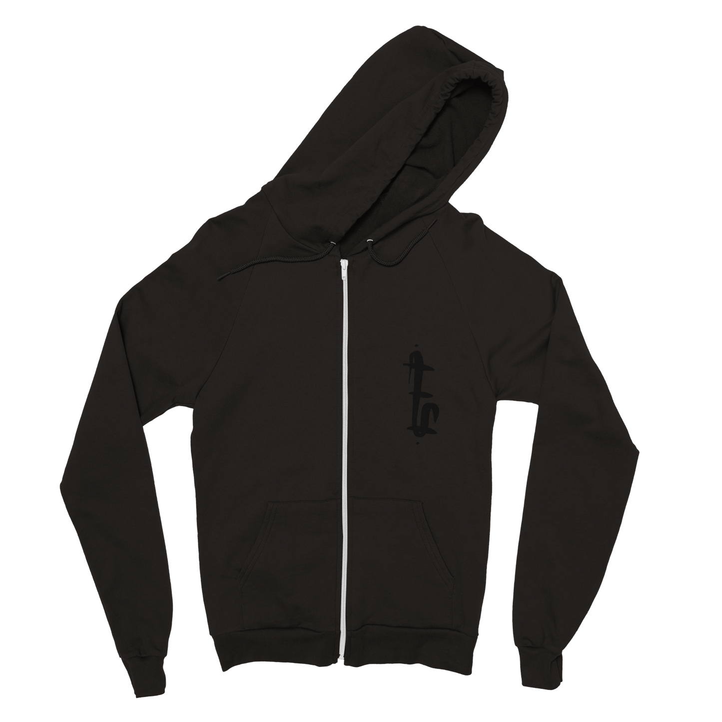 AdidA The Fallen Has A Posse - Classic Unisex Zip Hoodie apparel Black / S