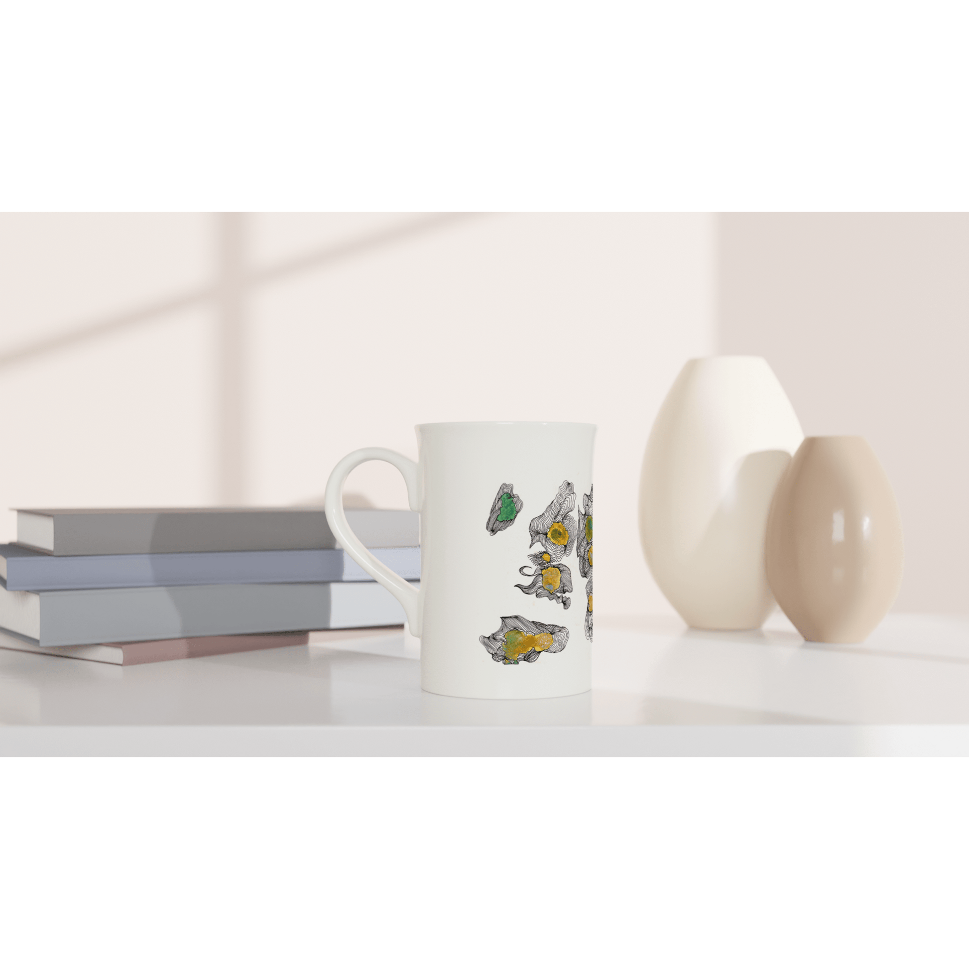 Aliens - 10oz Slim Porcelain Mug Mugs