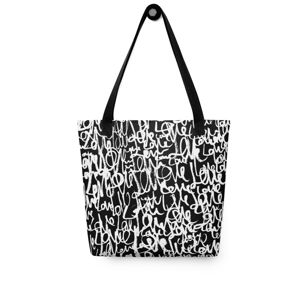 Love Letters All-Over Print Tote