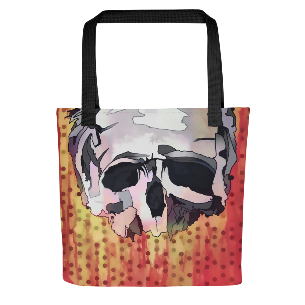 Fallen Skull – All Over Print Tote Bag