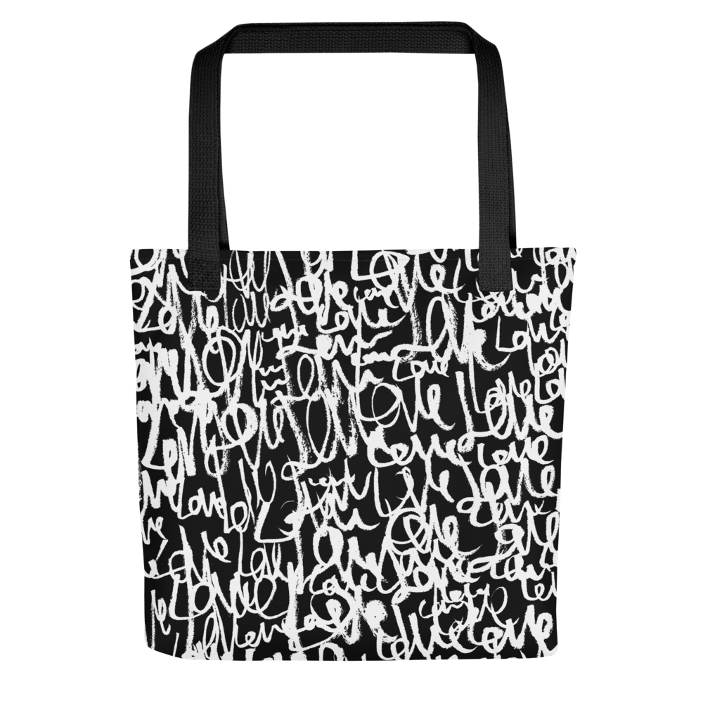 Love Letters All-Over Print Tote