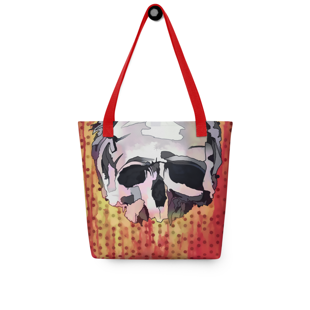 Fallen Skull – All Over Print Tote Bag