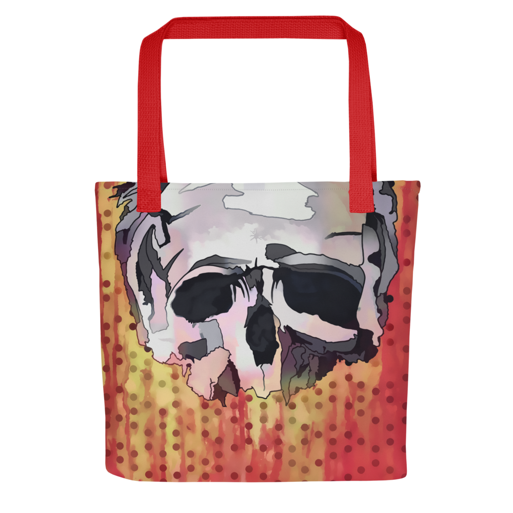 Fallen Skull – All Over Print Tote Bag